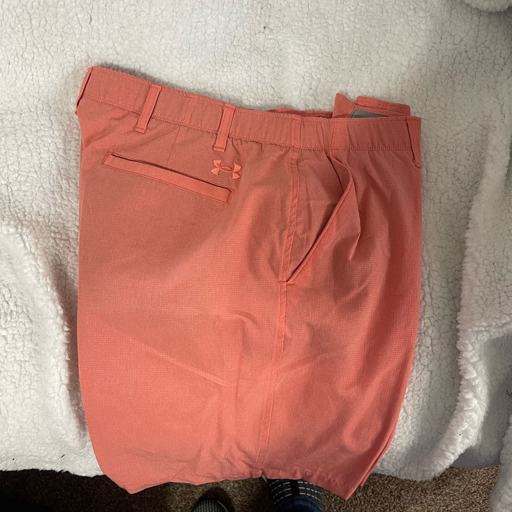 Under Armour Men's Athletic Shorts - Coral